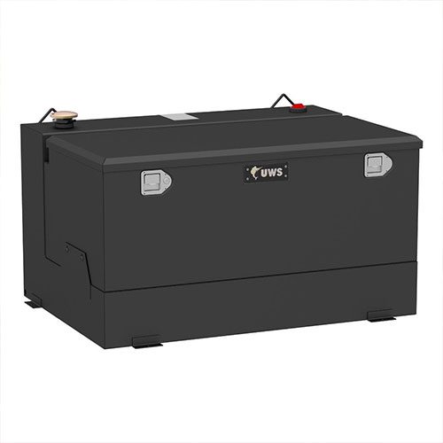 Combo transfer tank and toolbox
